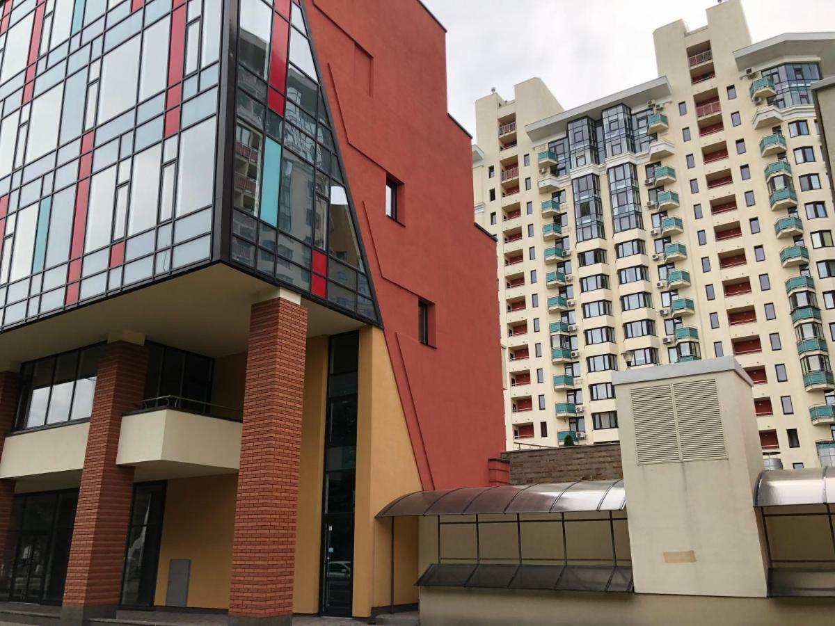 Солнечная Квартира На Ломоносова 71, Вднх קייב מראה חיצוני תמונה